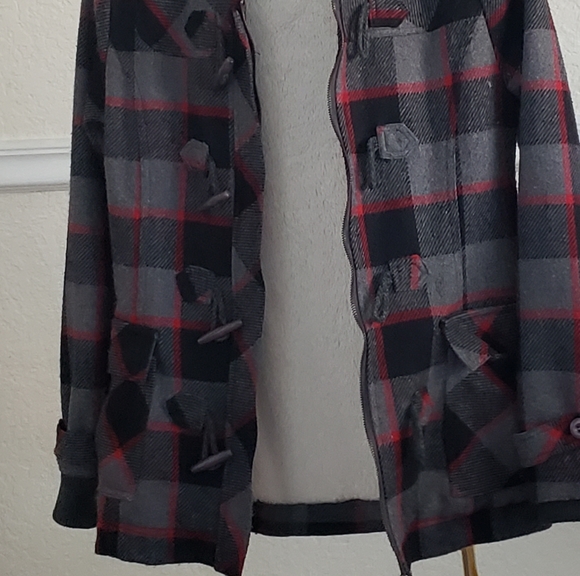 Hooded faux fur lined jacket - Picture 2 of 4